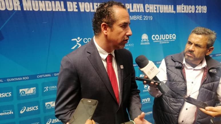Israel Benítez funge como director de Calidad para el Deporte de la Comisión Nacional de Cultura Física y Deporte. (CORTESÍA)