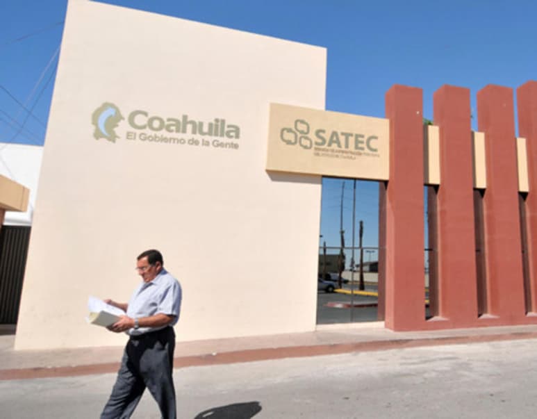 En las administraciones de Humberto Moreira y Jorge Torres, en el desaparecido Servicio de Administración Tributaria del Estado de Coahuila, SATEC, se tramitaban créditos bancarios desfavorables para el estado. (ARCHIVO)