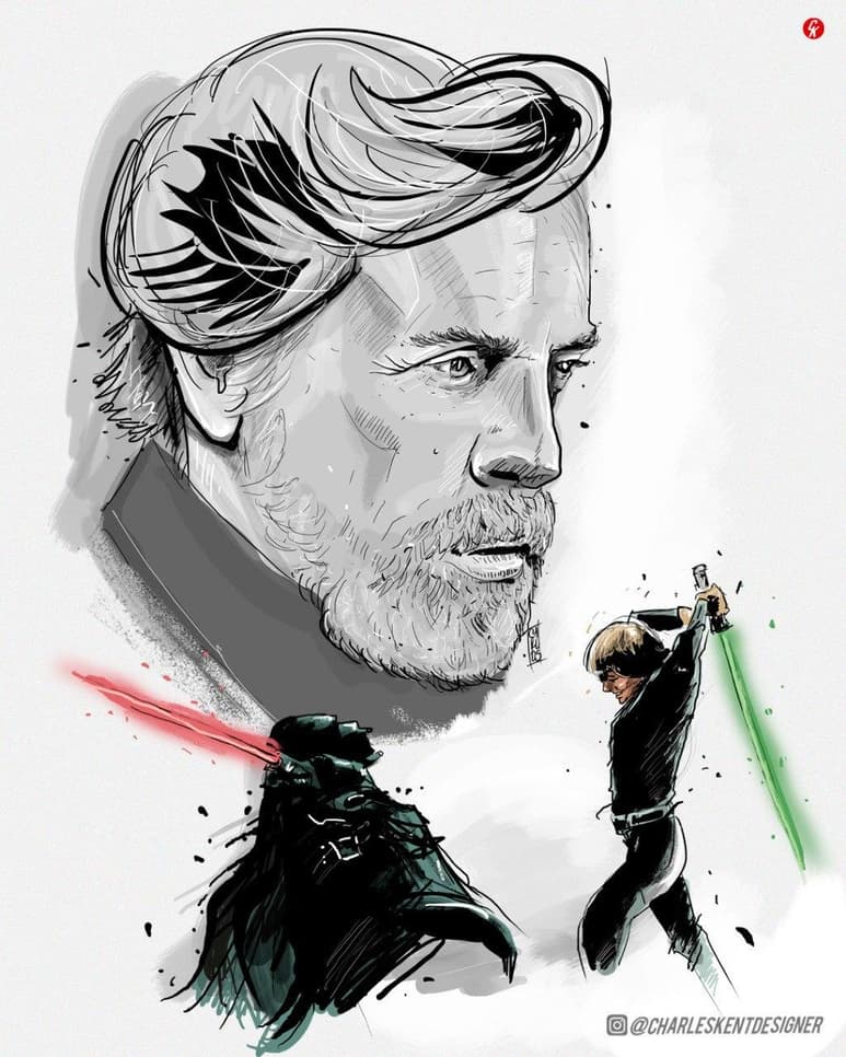 Ilustración creada por @CHARLESKENTDESIGNER.