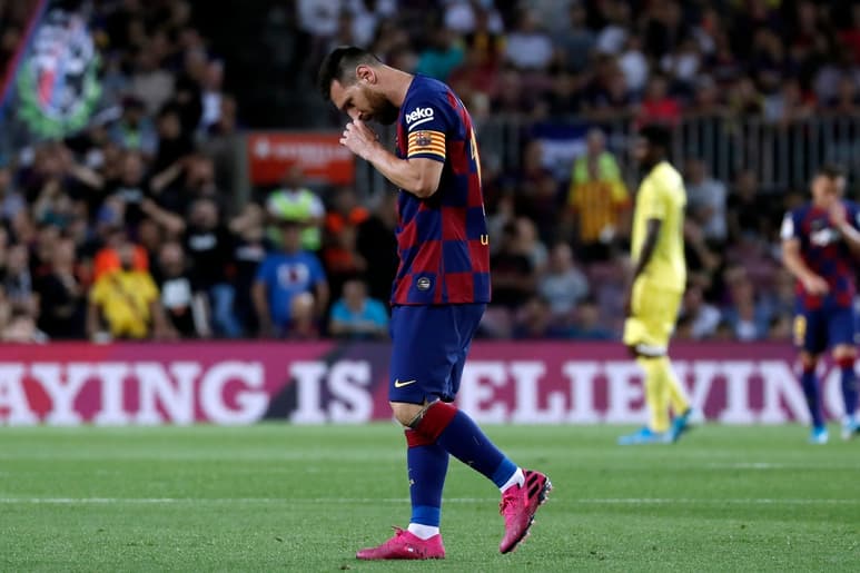 El astro argentino se alejó de las canchas en el arranque de temporada debido a problemas físicos tras la Copa América. (AP)