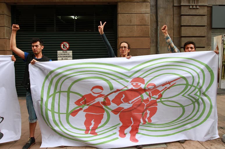 De cara al 51 Aniversario de los hechos ocurridos el 2 de octubre, en Tlatelolco, el presidente Andrés Manuel López Obrador garantizó que su gobierno no reprimirá las movilizaciones sociales ni caerá en provocaciones durante la marcha del próximo miércoles, aunque habrá fuerte vigilancia a lo largo del recorrido. (ARCHIVO)