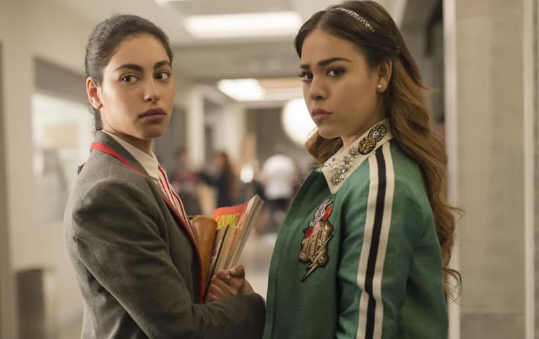 Ambas participan en la serie de Netflix 'Elite'.