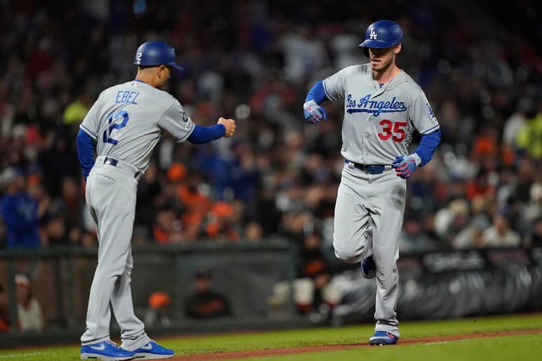 Los Dodgers son los favoritos en la Liga Nacional para llegar por tercera ocasión consecutiva a la Serie Mundial. (AP)