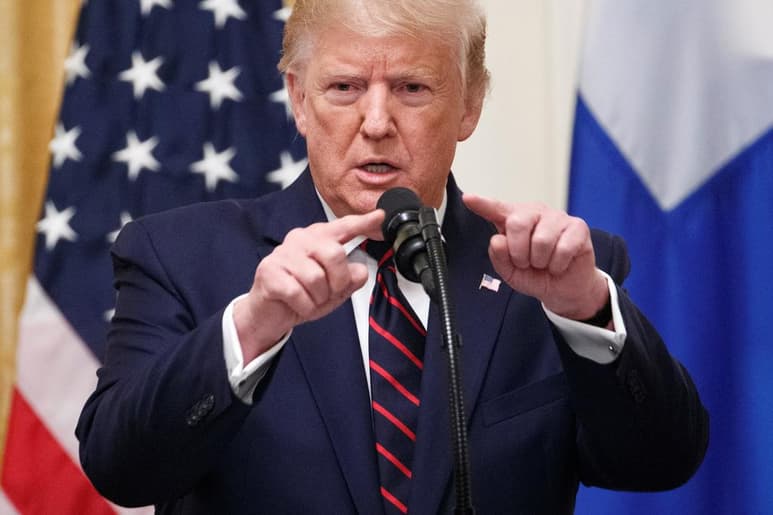 'China debería comenzar una investigación sobre los Biden. Lo que sucedió en China es tan malo como lo que sucedió en Ucrania', dijo Trump. (ARCHIVO)