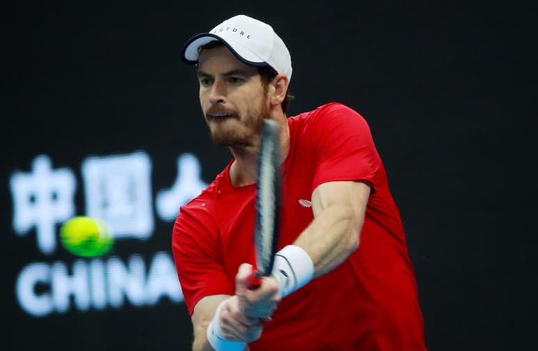 Andy Murray venció 2-6, 6-2, 6-3 a Juan Ignacio Londero. (ARCHIVO)