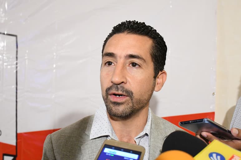 Luis Jorge Cuerda Serna insistió en la participación ciudadana. (FERNANDO COMPEÁN)