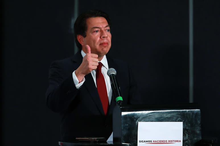 El legislador indicó que en caso de que se considere que no existan las condiciones para garantizar las elecciones del partido, 'entonces la presidenta del partido Yeidckol Polevnsky debería de hacer una propuesta para resolver este asunto'. (ARCHIVO)