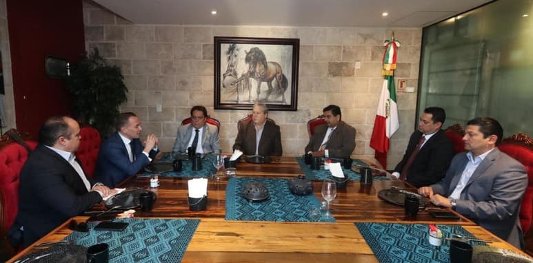 A la reunión acudió el director general de Projusticia de la USAID y el secretario de Gobierno.