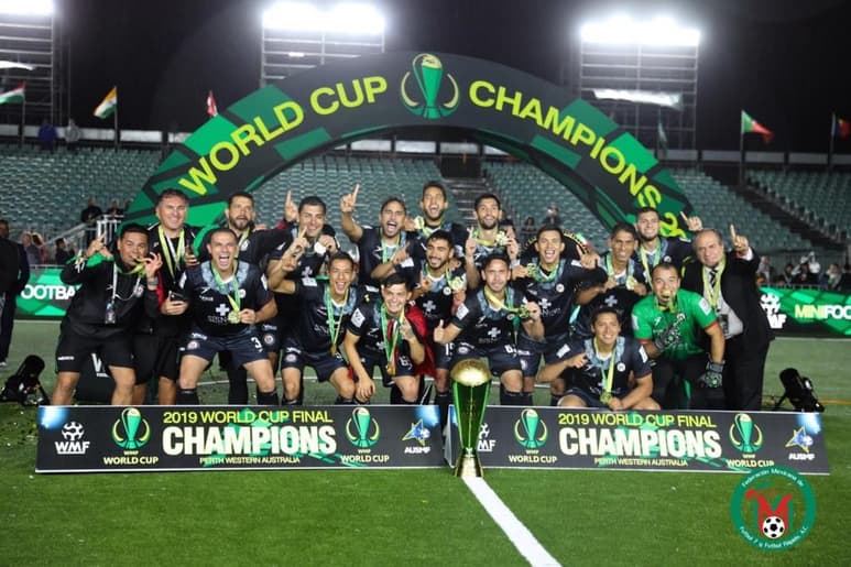 México goleo 4-0 a Brasil en la final de la Copa Mundial realizada en Australia. (CORTESÍA)