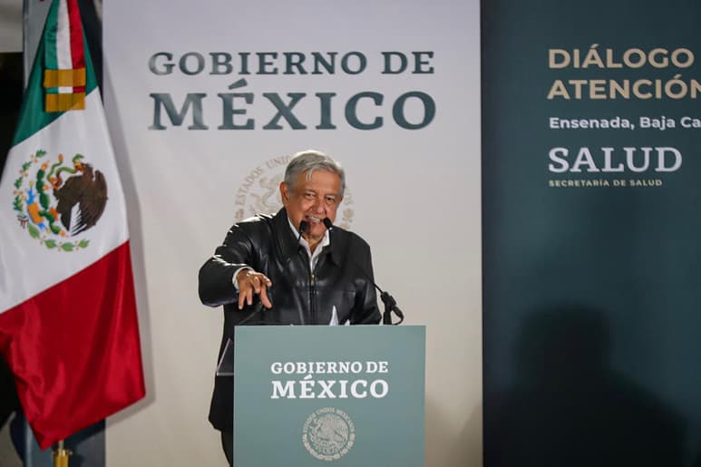 'Estoy enviándoles una carta a los legisladores de Estados Unidos asegurándoles que vamos a aplicar una política laboral en favor de los trabajadores y que va a haber libertad y democracia sindical'. (NOTIMEX)
