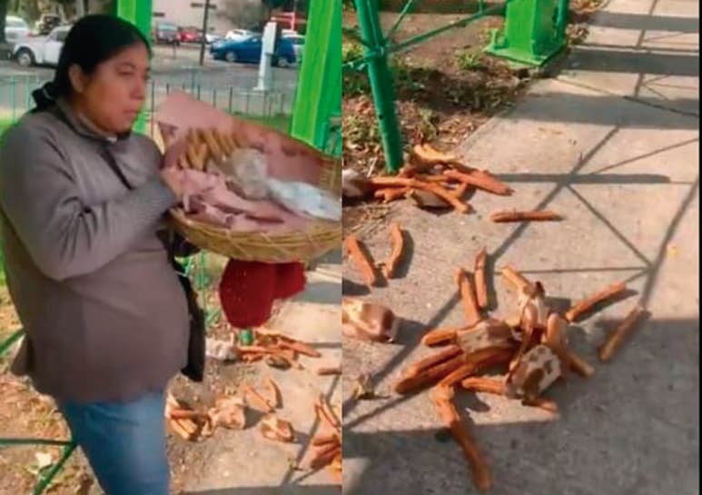Video compartido en Twitter. (CAPTURA)