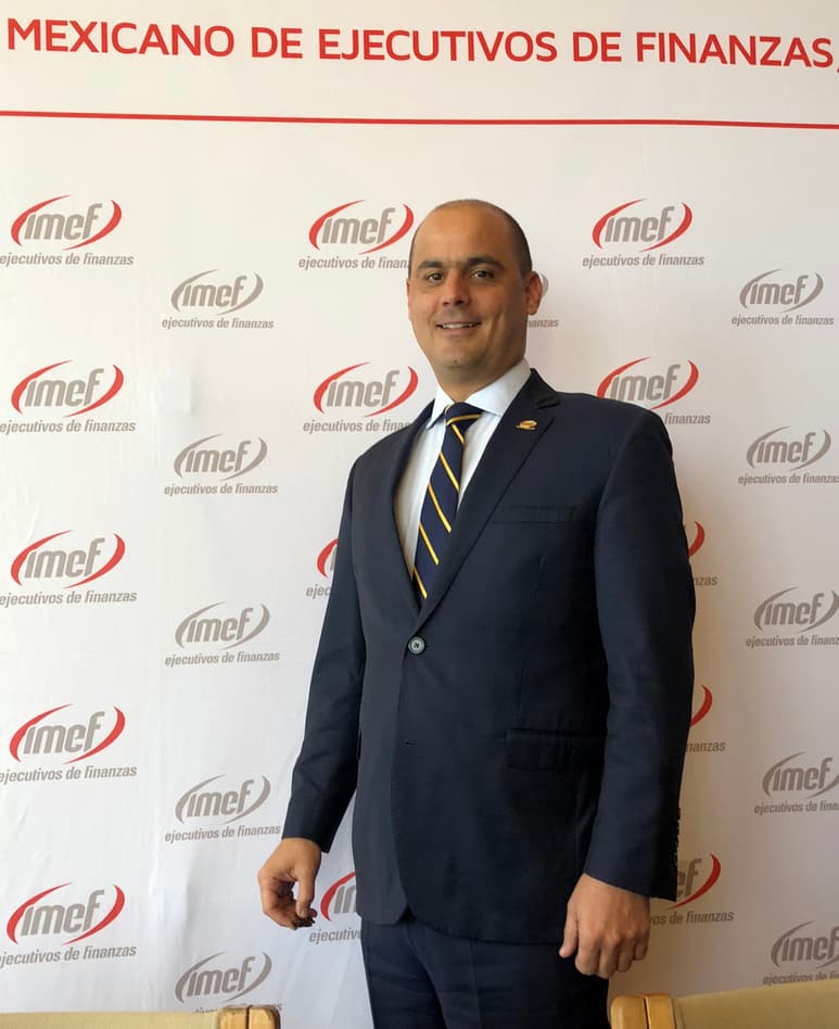 Fernando López Macari, presidente nacional de IMEF, señaló que la economía mexicana crecerá solo 0.3 por ciento. (ARCHIVO)