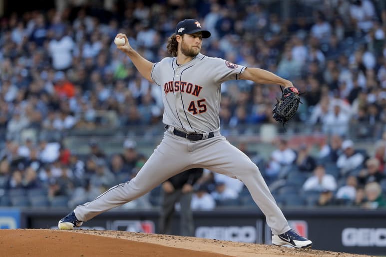 Continúa el gran momento de Gerrit Cole, quien no permitió carreras en siete entradas de labor para acreditarse la victoria. (AP)
