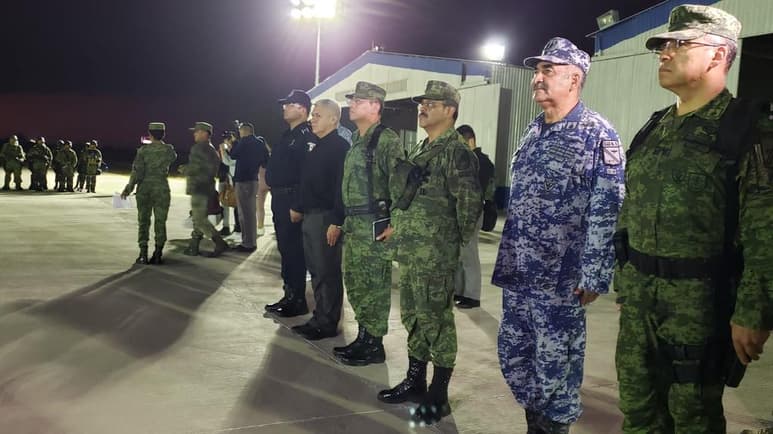 Salieron en dos aviones de la Fuerza Aérea Mexicana y llegarán a la Base Aérea Militar número 10. (ESPECIAL)