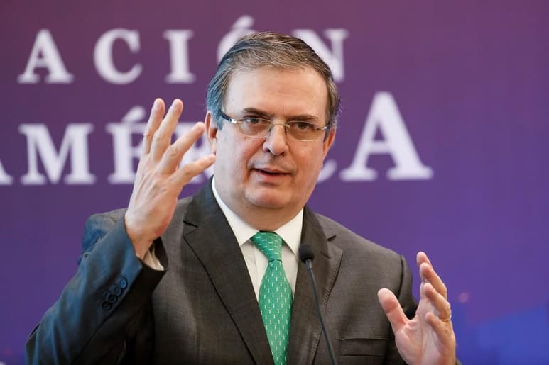 Marcelo Ebrard, quien informó que ambos mandatarios sostuvieron una llamada telefónica en la que Trump expresó la solidaridad de su administración y del pueblo estadunidense por los hechos en la capital sinaloense. (ARCHIVO)