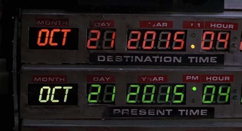 Se cumplen 4 años de que Marty McFly viajó al año 2015 en Volver al Futuro 2.