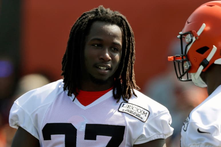 Kareem Hunt podrá jugar hasta el próximo 10 de noviembre. (AP)