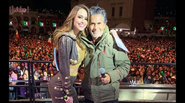 Esto lo explicó la llamada chica del clima luego de que en días pasados se especulara que ella era el motivo de la separación entre el 'Negro' y su esposa, Fernanda Rodríguez. (ESPECIAL)