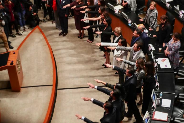 Fueron electos por los senadores en la sesión del pasado martes 22 de octubre. (EL UNIVERSAL)