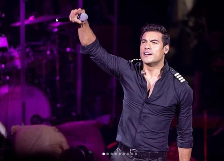 Carlos Rivera invita a soñar como él lo ha hecho en 15 años de carrera. (INSTAGRAM)