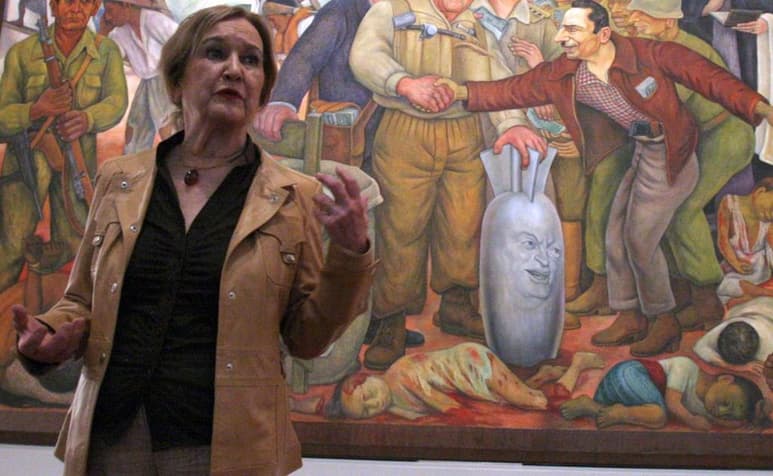 La pintora Rina Lazo falleció hoy a los 96 años en su casa de Coyoacán. La artista, quien llegó a México en 1945 desde su natal Guatemala, fue colaboradora de Diego Rivera. (ESPECIAL)