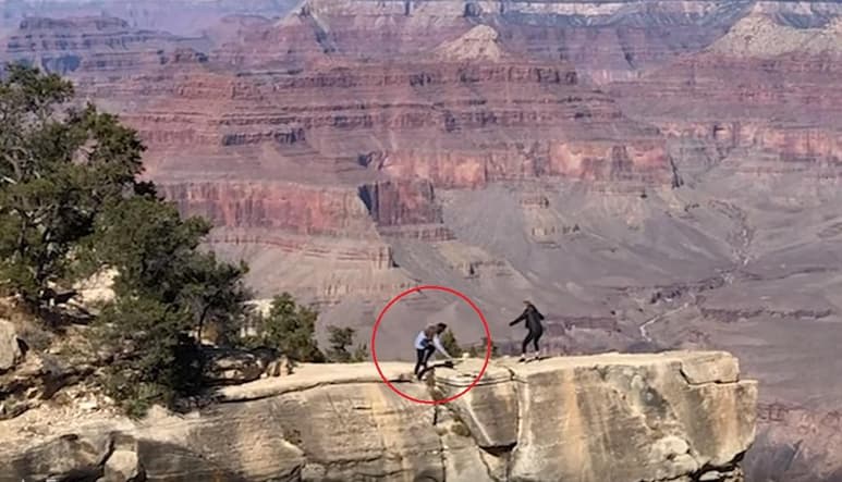 Los hechos ocurrieron mientras visitaban el Gran Cañón en Arizona (INTERNET)