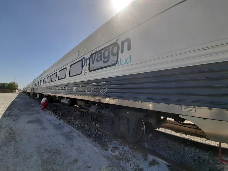 Del 8 al 11 de noviembre, el Tren de la Salud estará por primera vez en Durango, en la Antigua Estación del Ferrocarril en Gómez Palacio, a espaldas de la Presidencia Municipal. (ARCHIVO)