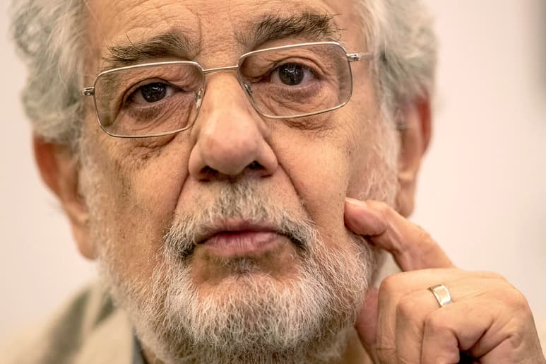 Cancela. El tenor español Plácido Domingo no participará en programa musical con motivo de Tokio 2020. (AP)