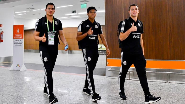 Los elementos del tricolor llegaron a la capital brasileña para concentrarse y preparar el duelo de semifinales ante Holanda. (CORTESÍA)