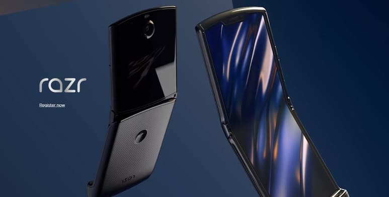 El teléfono desplegable cuenta con dos pantallas en su diseño.