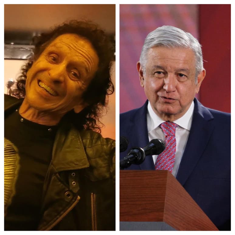 El Presidente Andrés Manuel López Obrador calificó a Alejandro Lora como un 'rockero conservador' y dijo que él prefiere escuchar música del exBeatle John Lennon. (ARCHIVO)