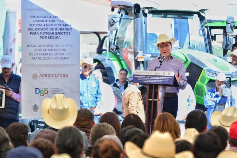 Se entregaron casi 90 millones de semilla de avena, más de 570 sementales, entre otros apoyos. (CORTESÍA)