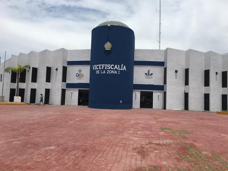 El cuerpo del hombre fue trasladado a las instalaciones de la Vicefiscalía General del Estado de Durango.