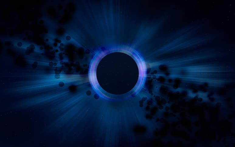 Astrónomos en EUA trabajan en la observación de las frecuencias de las ondas gravitatorias emitidas por los agujeros negros para entender la actividad de los considerados de masa intermedia. (ARCHIVO)