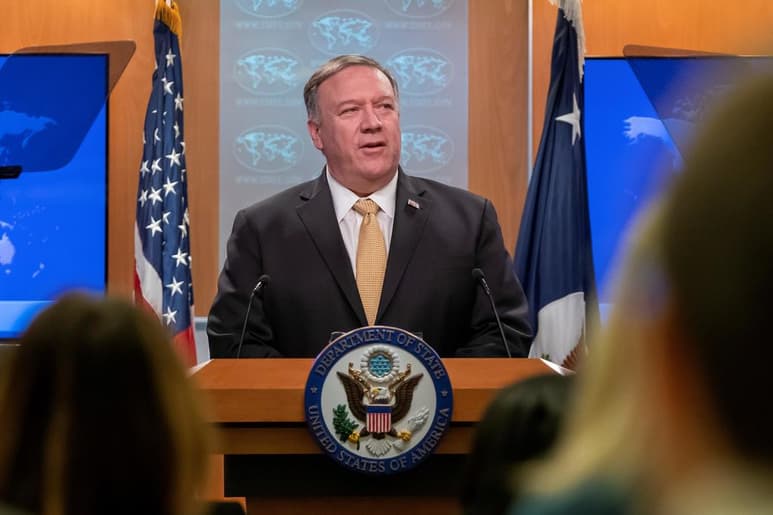 El diplomática Mike Pompeo rompió con un punto clave en la política estadounidense hacia Israel de las últimas cuatro décadas.(ARCHIVO)