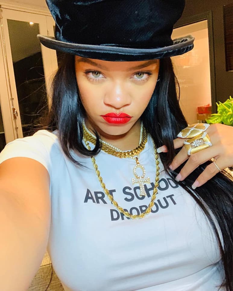 Revelación. Con esta imagen, Rihanna dijo que se irá por un tiempo de los escenarios.