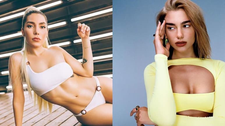 Quien vuelve a dar de qué hablar es Frida Sofía, luego de que la polémica cantante asegurara que entre ella y la cantante británica Dua Lipa existe un gran parecido, desatando burlas por parte de usuarios en redes sociales. (INSTAGRAM)