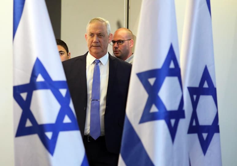 Benny Gantz, líder del partido Azul y Blanco, fracasó en su intento de formar un gobierno. (EFE)