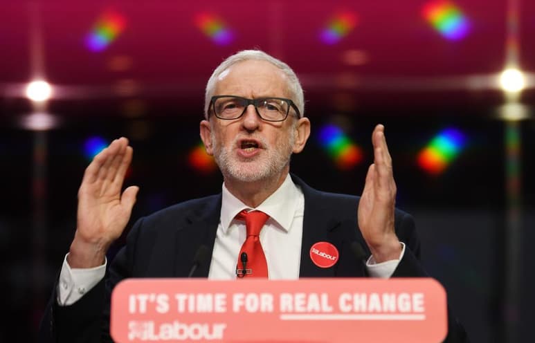 El Partido Laborista británico lanzó hoy su manifiesto para las elecciones parlamentarias del próximo 12 de diciembre, donde ofrece la transformación del país. (EFE)