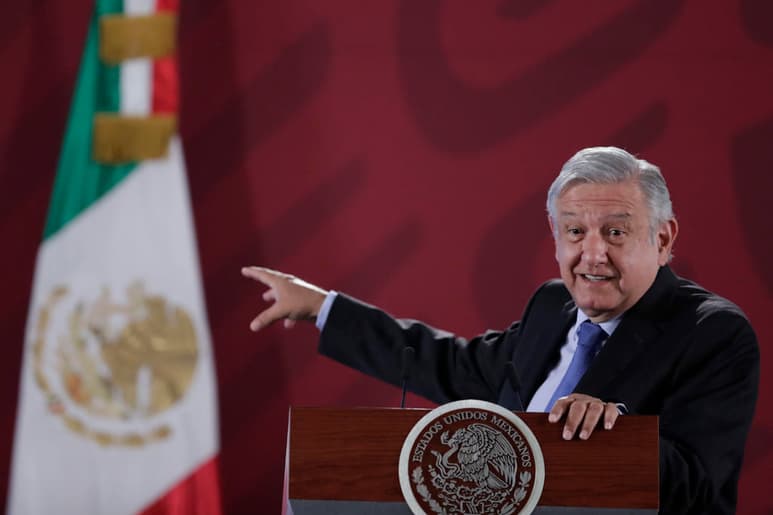 El presidente Andrés Manuel López Obrador indicó que su gobierno había logrado 'estabilizar' el aumento de los homicidios. Presentamos la declaración del presidente López Obrador durante su conferencia de este jueves. (ARCHIVO)