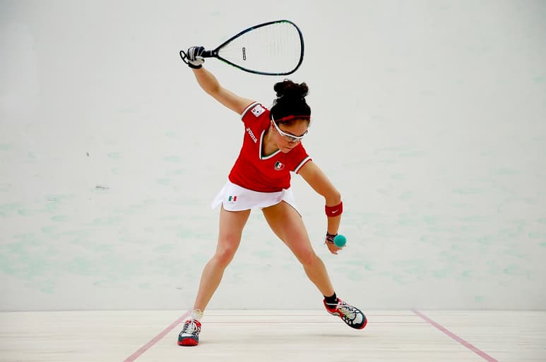 La raquetbolista mexicana logró su pase a la final tras vencer a la colombiana Cristian Amaya.