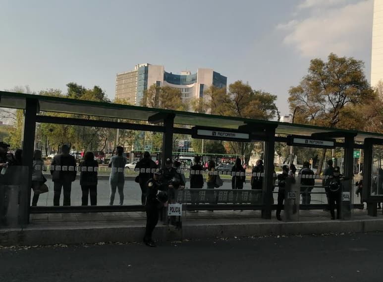 La ruta del contingente será por Paseo de la Reforma, Avenida Juárez, Eje Central Lázaro Cárdenas y cruzará por 5 de Mayo para concluir en el Zócalo de la Ciudad de México. (ESPECIAL)