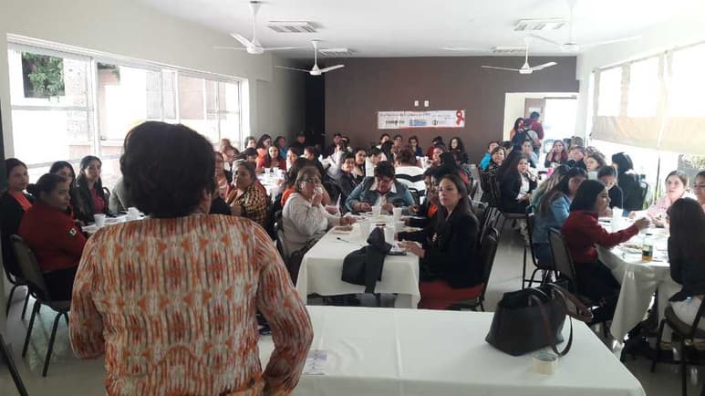 Con una excelente participación se conmemoró el Día Naranja. (EL SIGLO DE TORREÓN / MARY VÁZQUEZ)