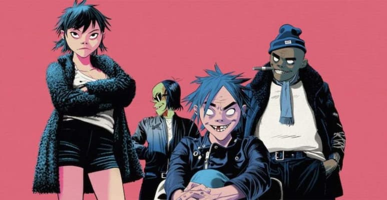 La banda virtual británica Gorillaz prepara un documental que estrenará el 16 de diciembre próximo en la pantalla grande. (ESPECIAL)