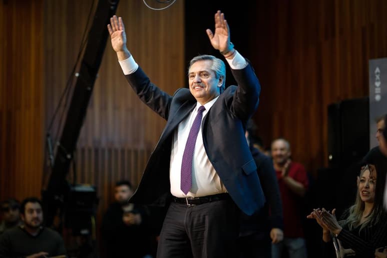 Alberto Fernández, presidente electo de Argentina, se opone a pedir más préstamos al Fondo Monetario Internacional. (ARCHIVO) 