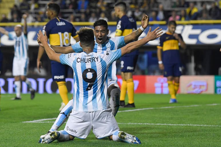 Desde el año 2018 forma parte de Racing, plantel profesional que dirige Eduardo Coudet. (ARCHIVO)