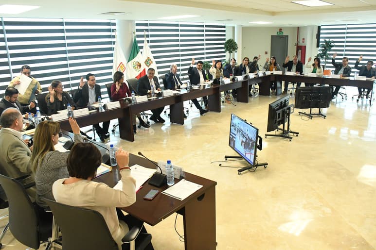 Los ediles avanzaron en diversos temas diversos de cara al cierre de 2019 en la Sesión Ordinaria del Cabildo de Torreón. (FERNANDO COMPEÁN)