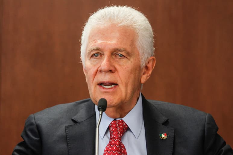 Carlos Padilla, presidente del Comité Olímpico Mexicano, indicó que recurrirán a la iniciativa privada para pagar los gastos de la delegación. (ESPECIAL)