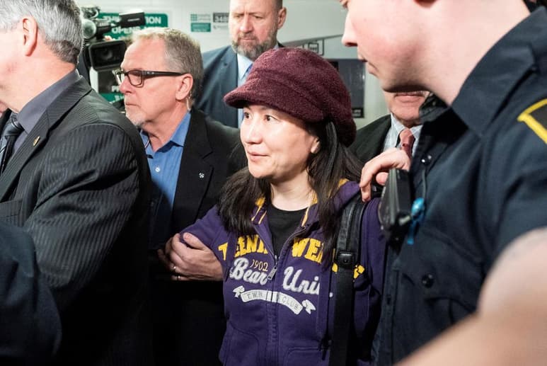 Meng Waszhou, hija del fundador de Huawei, fue arrestada en 2018 en el aeropuerto de Vancouver. (EFE)