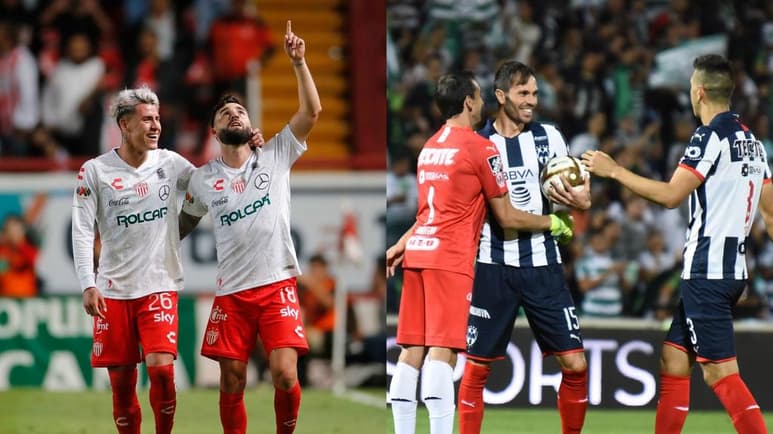 Necaxa logró vencer a Rayados en la fase regular del actual Torneo Apertura 2019. (ARCHIVO)